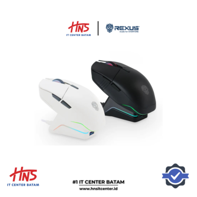 MOUSE REXUS SHAGA RX130 WIRELESS GAMING BLACK/WHITE