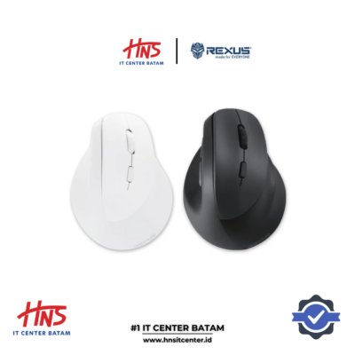 MOUSE REXUS CLIF QV 260 BLACK/WHITE