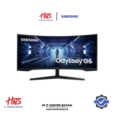 MONITOR SAMSUNG ODYSSEY G5 G55T 34" CURVED VA UWQHD (3440x1440) 165HZ 72% NTSC - (C34G55TWWE)