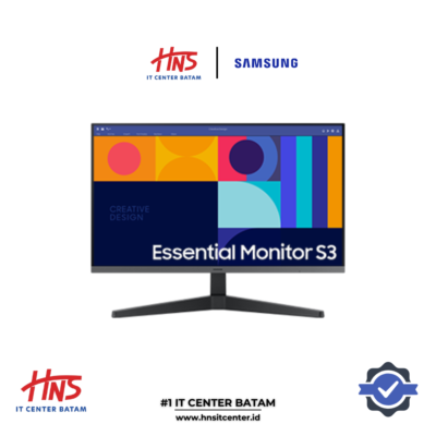 MONITOR SAMSUNG S3 S33GC 27" FLAT IPS FHD (1920x1080) 100Hz 72% NTSC - (S27C330GAE)