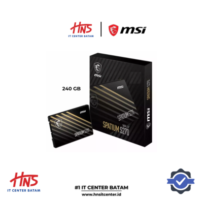 SSD SATA MSI SPATIUM S270 SATA 2.5″ – 240 GB