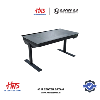 MEJA GAMING LIAN LI DK-05F BLACK DUAL SYSTEM MOTORIZED DESK PC