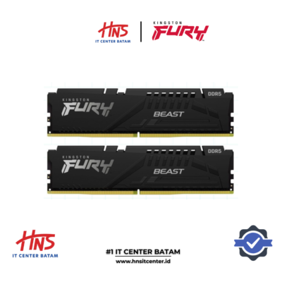 RAM KINGSTON DDR5 FURY BEAST BLACK 16GB (2x8GB) 5200mhz