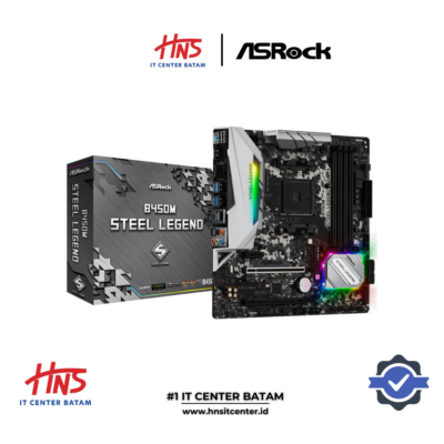 MOTHERBOARD ASROCK B450M STEEL LEGEND DDR4 AM4 - mATX