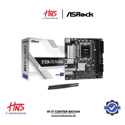 MOTHERBOARD ASROCK B760M-ITXD4 WIFI DDR4 LGA1700 - mITX
