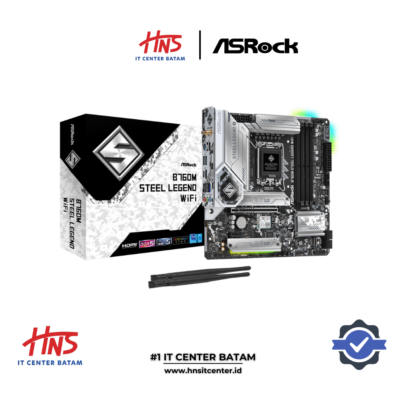 MOTHERBOARD ASROCK B760M STEEL LEGEND WIFI DDR5 LGA1700 - mATX