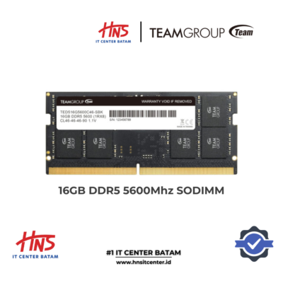 RAM NB TEAMGROUP ELITE DDR5 16GB (1x16) 5600Mhz