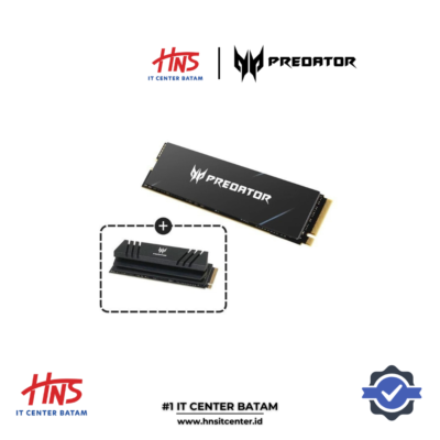 SSD NVME PREDATOR GM7000 INCLUDE HEATSINK - (512GB 1TB 2TB) Gen 4.0