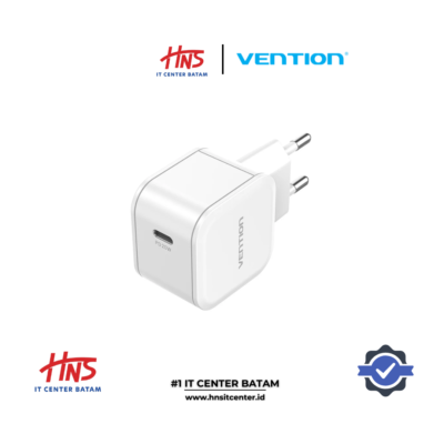VENTION 1-Port USB-C Wall Charger (20W) EU-Plug White FEJW0-EU
