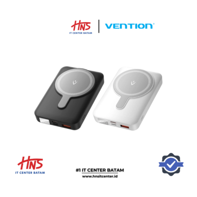 VENTION 10000mAh MAGNETIC WIRELESS POWER BANK 22.5W WHITE LED DISPLAY TYPE (FHTB0 FHTW0)