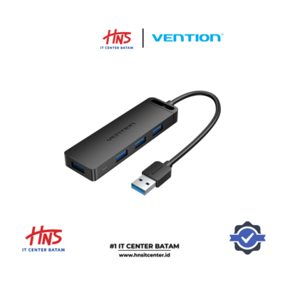 VENTION 4-PORT USB 3.0 HUB 0.15m BLACK (CHLBB-SCB)