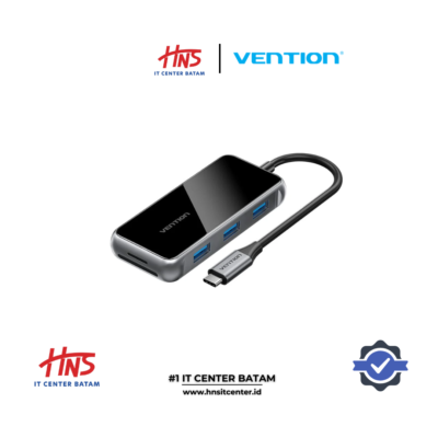 VENTION 7 IN 1 USB-C Docking Station 0.15M Gray Mirrored Surface Type (TFMHB)