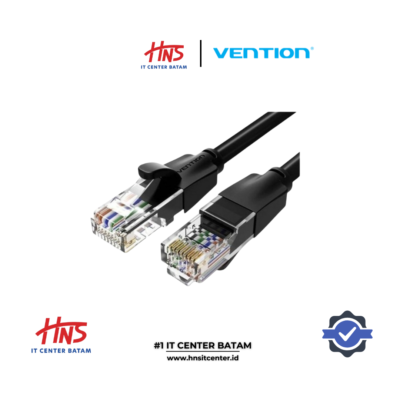 VENTION CAT 6 UTP PATCH CABLE 0.5M - 30M BLACK (IBEBD IBEBF IBEBG IBEBH IBEBI IBEBJ IBEBL IBEBN IBEBT)