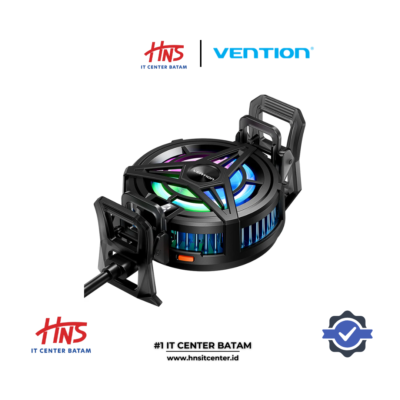 VENTION Magnetic Mobile Phone Cooler with 3-Gear Adjustment Black LED Display Type (KQKB0)