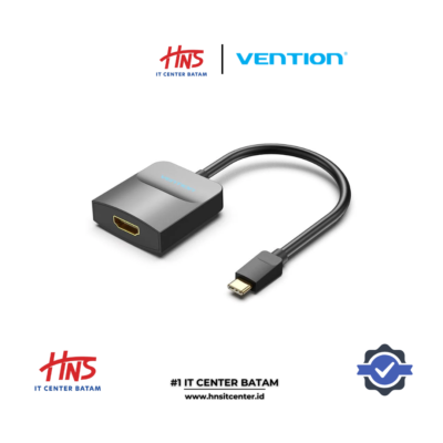 VENTION Type-C to HDMI Adapter 0.15M Black ABS Type TDCBB