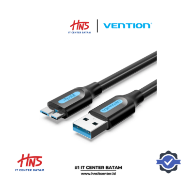 VENTION USB 3.0 A Male to Micro-B Male Cable 0.5M Black PVC type (COPBD)