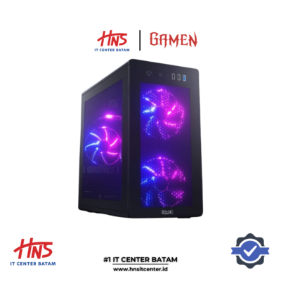 CASING GAMEN GCS110 BLACK MINI TOWER - mATX