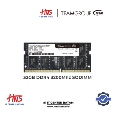 RAM NB DDR4 TEAM ELITE 32GB (1x32GB) 3200Mhz