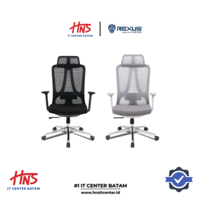 KURSI REXUS NC3 ERGONOMIC OFFICE CHAIR BAHAN JARING