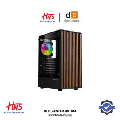 CASING DIGITAL ALLIANCE OASIS TG WOOD MID TOWER - ATX