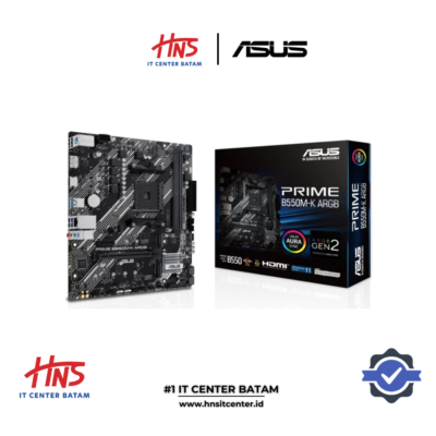 MOTHERBOARD ASUS PRIME B550M-K ARGB AM4 DDR4 – mATX