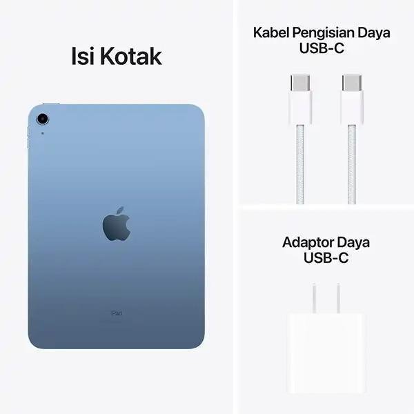 IPAD APPLE 11 2025 A16 128GB WIFI 11 INCH RESMI INDONESIA IBOX - Gambar 6