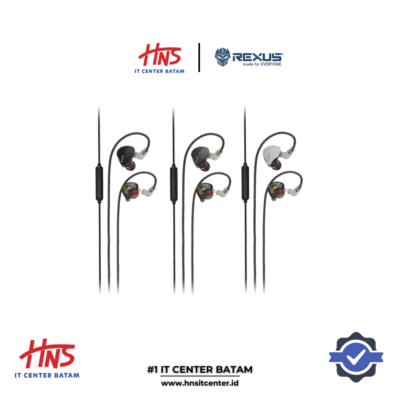 EARPHONE IEM REXUS EM100 IN EAR MONITOR 10mm WITH MIC