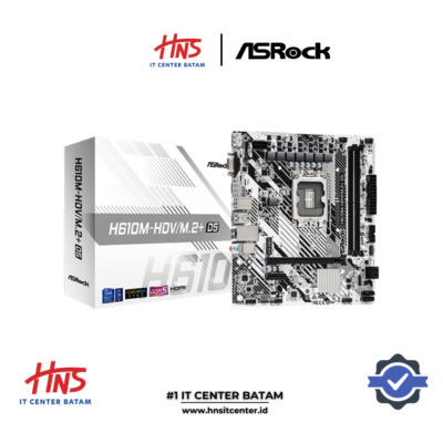 MOTHERBOARD ASROCK H610M-HDVM.2+ D5 LGA1700 DDR5 - mATX