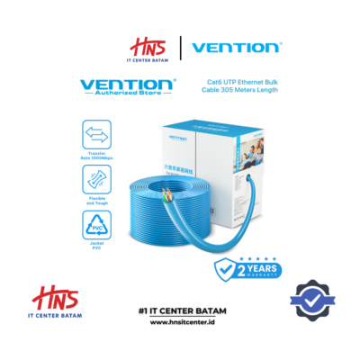 VENTION KABEL LAN UTP CAT.6 RJ45 ETHERNET 305M - 100 Meter (IHLB100)s