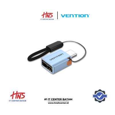 VENTION USB 3.1 TYPE-C MALE TO USB FEMALE OTG ADAPTER WITH LANYARD ALUMINUM ALLOY TYPE - (CUBH0)
