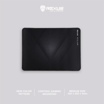 REXUS MOUSEPAD KVLAR T3 BLACK STANDARD MOUSEPAD