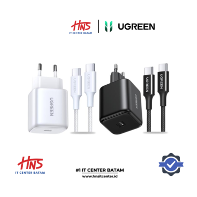 UGREEN CHARGER N SERIES GaN 45W CHARGER SET TYPE C FAST CHARGING - (65054 - 65055)
