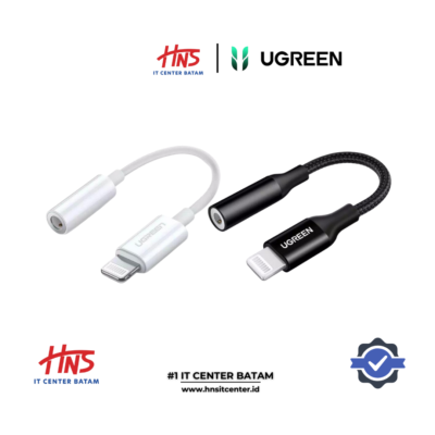 UGREEN MFI AUDIO CONVERTER IPHONE ADAPTER LIGHTNING TO AUX 3.5mm Jack - (30759 - 30756)S
