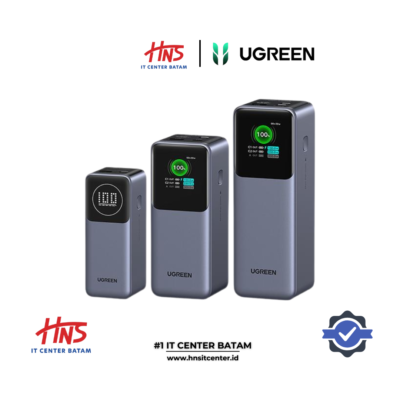 UGREEN POWERBANK NEXODE SMART DIGITAL DISPLAY 12.000mAh 25.000mAh 100W200W - (35526B - 35525B)