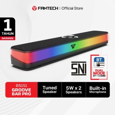 SPEAKER FANTECH BS151 PORTABLE GAMING SPEAKER DUAL MODE BT + 3.5mm