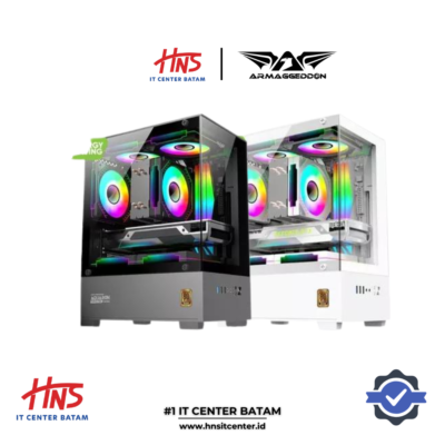 CASING ARMAGGEDDON AQUARON NEMO MINI TOWER (Include Fan 3 & PSU 250W Bronze) - mATX