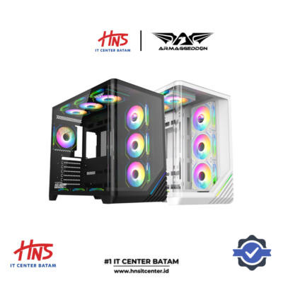 CASING ARMAGGEDDON AQUARON X CURVE GIGA 10 ARGB (INCLUDE FAN 10) - ATX