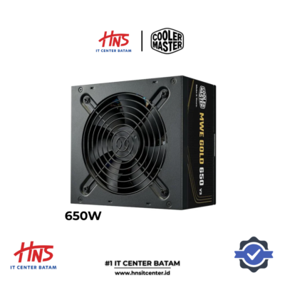 POWER SUPPLY COOLER MASTER MWE 650 V3 650W 80+ GOLD - NON MODULAR