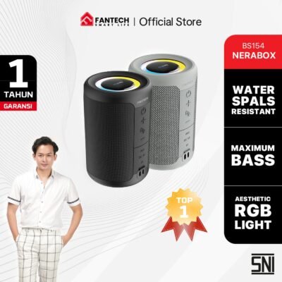 SPEAKER FANTECH NERABOX BS154 POWERFULL BASS 52MM 5W RMS TWS MODE BLUETOOTH 5.4 1200mAh