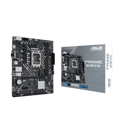 MOTHERBOARD ASUS PRIME H610M-D D4 LGA1700 DDR4 - mATX