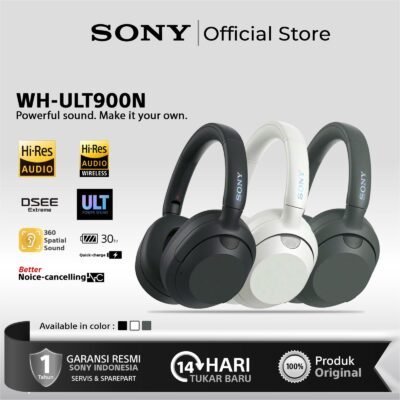 HEADPHONE SONY WH-ULT900 N WIRELESS HEADPHONE WEAR NOISE CANCELLING