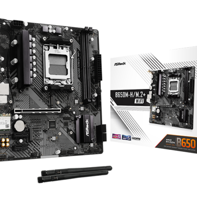 MOTHERBOARD ASROCK B650M-H/M.2+ WIFI AM5 DDR5 - mATX