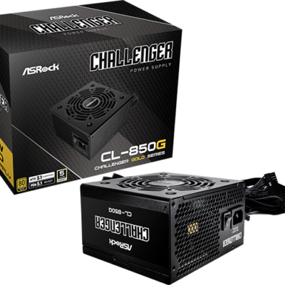POWERSUPPLY ASROCK CL-850G 850W 80+ GOLD - NON MODULAR