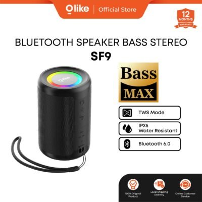OLIKE SPEAKER SF9 MINI SPEAKER BLUETOOTH 6.0 HiFi SOUND STEREO