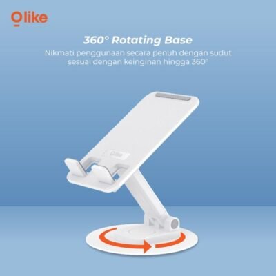 OLIKE HC9 PHONE STAND HOLDER FOLDING 360° UNVIERSAL DUDUKAN