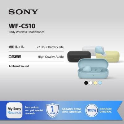 TWS SONY WF-C510 TRULY WIRELESS EARBUDS
