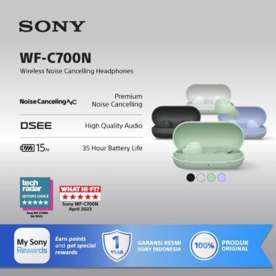 TWS SONY WF-C700N NOISE CANCELLING TRUE WIRELESS STEREO