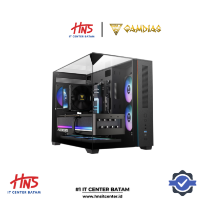 CASING GAMDIAS ATLAS M3M DUAL CHAMBER - mATX