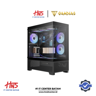 CASING GAMDIAS AURA GC12 ARGB MID TOWER - ATX