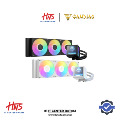 LIQUID COOLER GAMDIAS CHIONE P5-360 WITH SCREEN